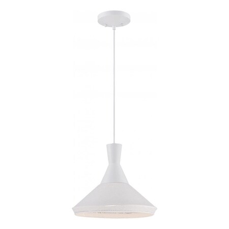 Nuvo Luger - 1 Light Perforated Metal Shade Pendant W/ 14W Led Par Lamp Incl. 62/482